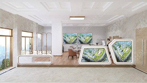 河東潤地·奧體世紀城市展廳包裝